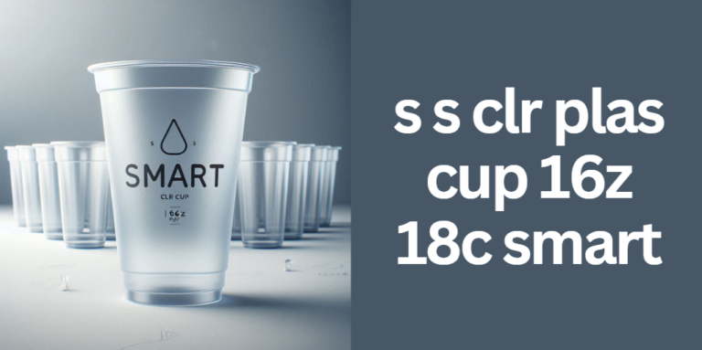 s s clr plas cup 16z 18c smart