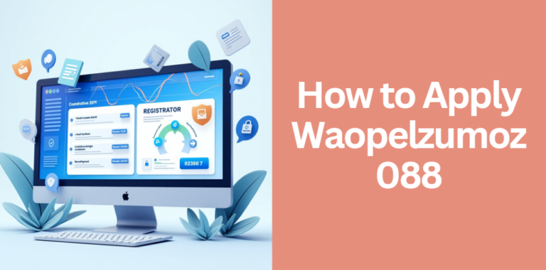 How to Apply Waopelzumoz088
