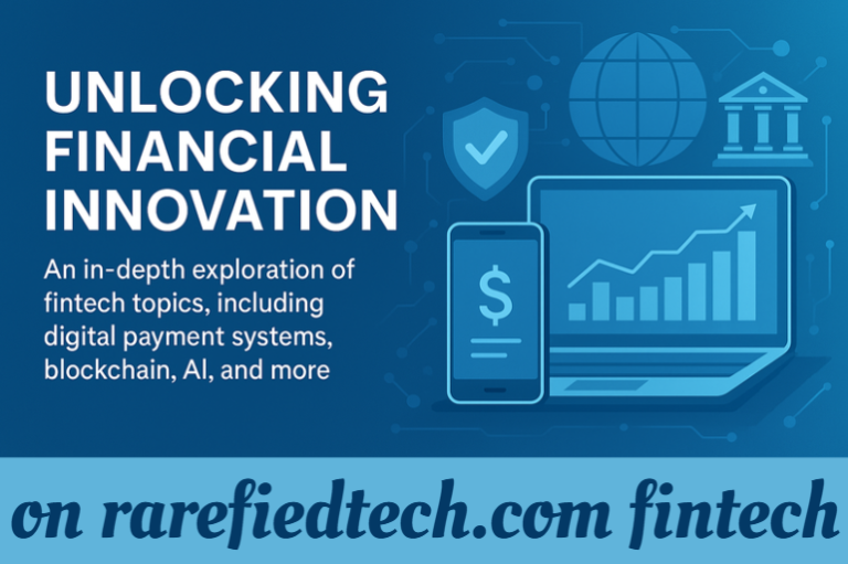 on rarefiedtech.com fintech